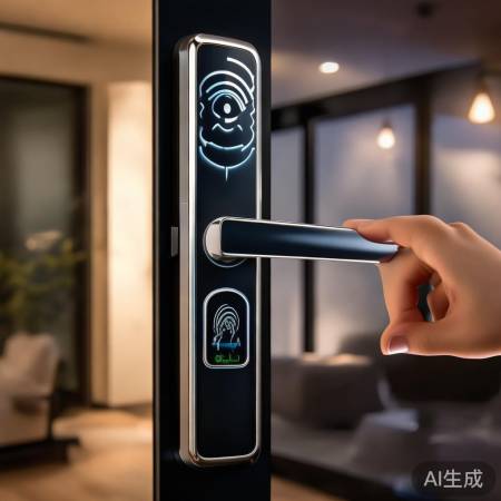 萨莱明指纹锁操作简便
