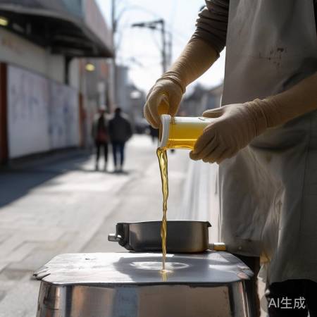 倒油小心别溅