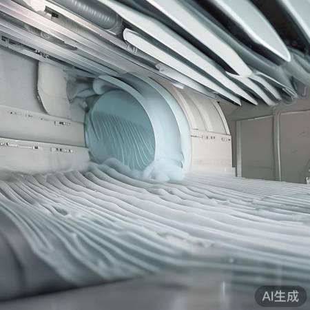 隔音棉与角度调整降低风道噪音