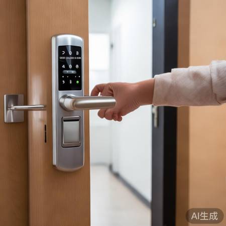 指纹锁设备用解锁