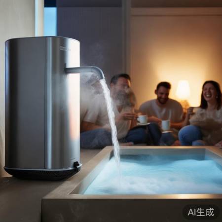 周末热水澡，华生燃气热水器