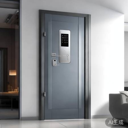 智能防盗门，科技酷炫设计