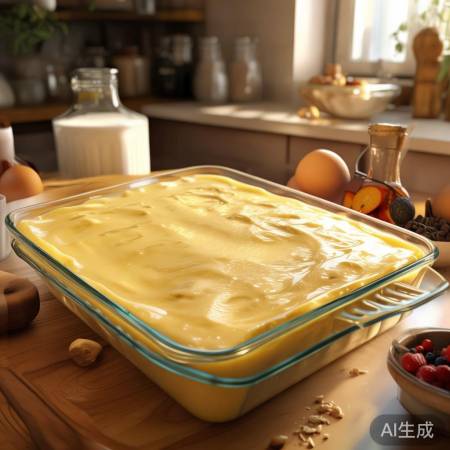 冷藏布丁，香滑果味佳