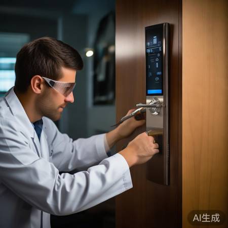 专业师傅装指纹锁，保障家居安全