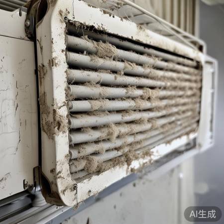 空调制热效率低，滤网需定期清洗