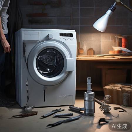 工具齐全，准备安装洗衣机