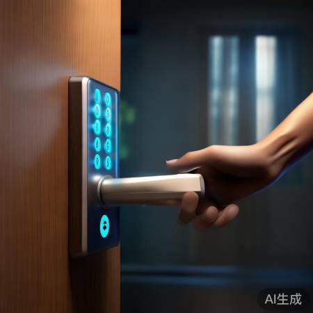 智能锁：密码解锁，防盗安全