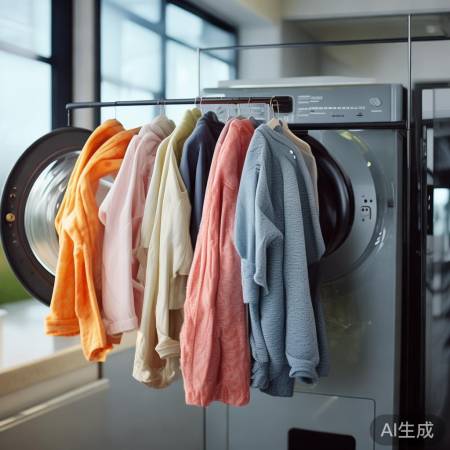 三星洗衣机，自然烘干，如海鲜般