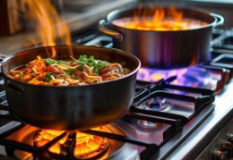 燃气灶：大锅与小锅性能对比揭秘