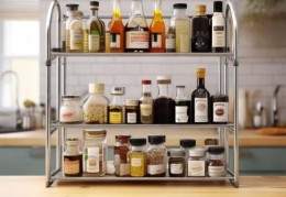 燃气壁挂炉柜子置物架：多功能储物好帮手