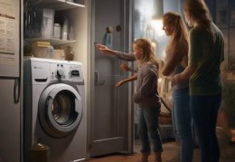 雷雨天洗衣机突然断电，如何安全应对？