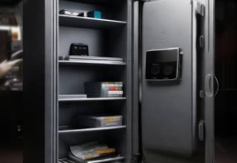 虎王保险柜客服贴心护航解析：床头保险柜开箱实拍：高端家居必备安全选择