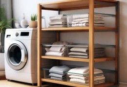 洗衣机专用抬高置物架：告别空间浪费，衣物收纳新选择