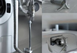 洗衣机排水管连接地漏的正确方法揭秘