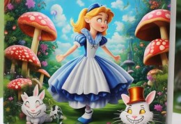 奇幻童话冰箱贴，探索爱丽丝梦境之旅