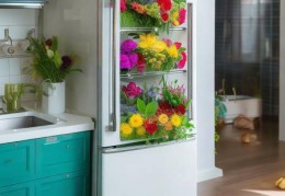 冰箱花搭配指南：打造家居清新绿意