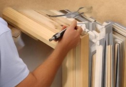 防盗门安装门帘的正确方法教程