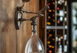 美式红酒杯挂：酒柜鞋柜装饰新选择