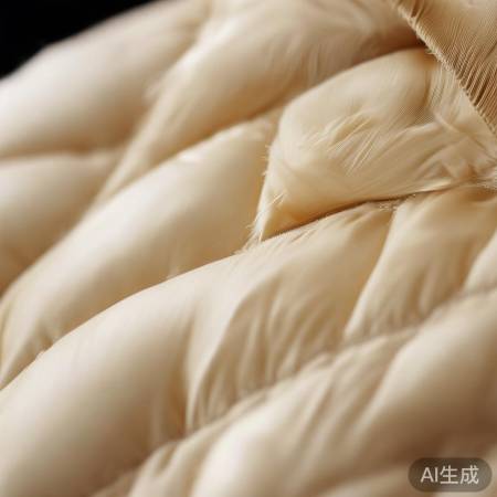 羽绒服鸭绒易损，洗涤需小心