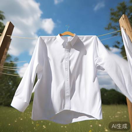 阴凉通风晾衬衫