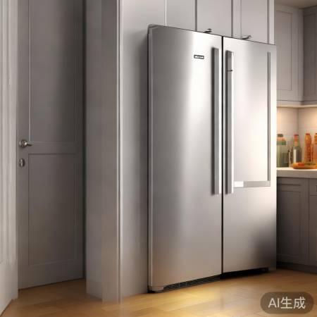 冰箱不宜门对门，离墙有空间