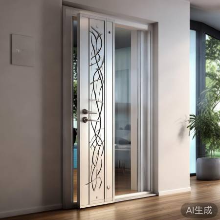 时尚防盗门与纱窗