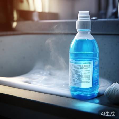 专用清洁剂除马桶堵塞