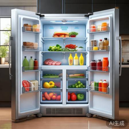 海尔冰箱,先进保鲜,食材安心