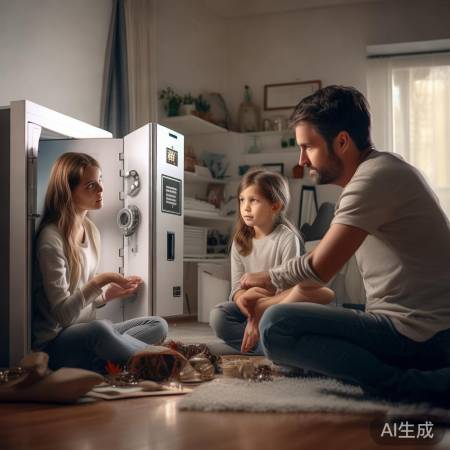 晨光保险柜，守护家宅安全