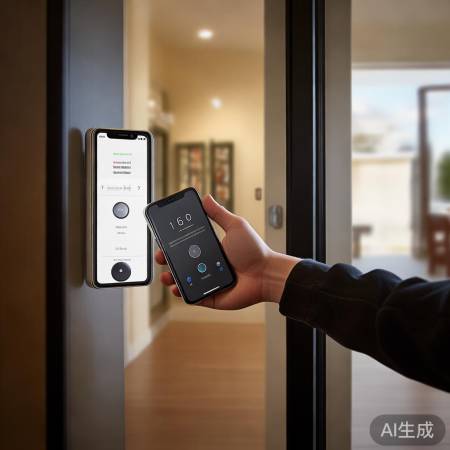 智能锁使用细节:手机与电池检查