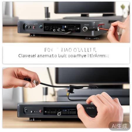 接线步骤:天线、地线接入