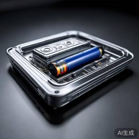 新电池正放对位