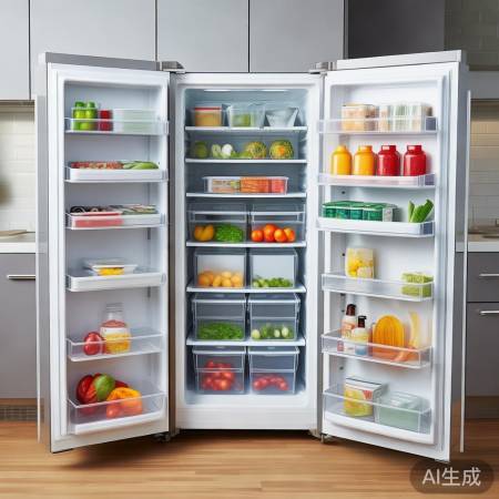 冰箱收纳神器,空间翻倍