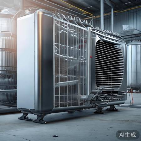 空气能水箱:空调式热水设备