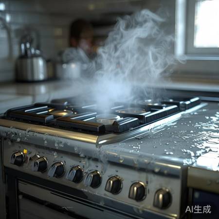 燃气灶进水放电解析
