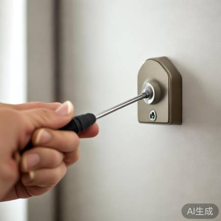 “挂钩安装简便，一螺刀搞定”