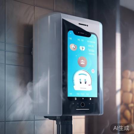 智能燃气热水器，随时调温更便捷