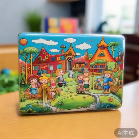 童话冰箱贴,启智成长宝。