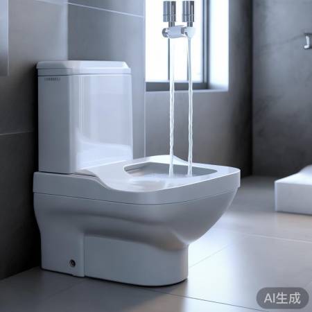 智能马桶自动冲洗,省心又卫生