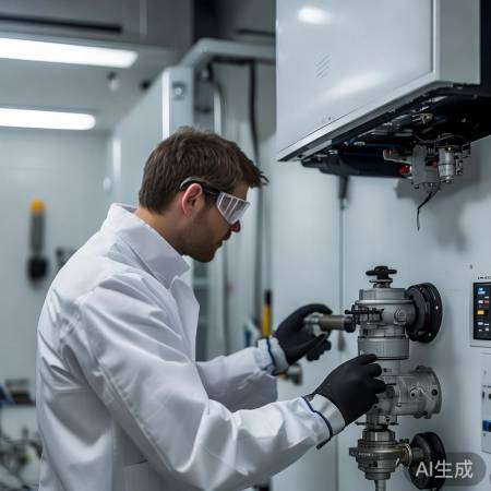 检查壁挂炉进水阀，先断电再开启