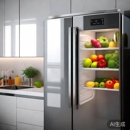 智能冰箱自动控温,延长食物保质