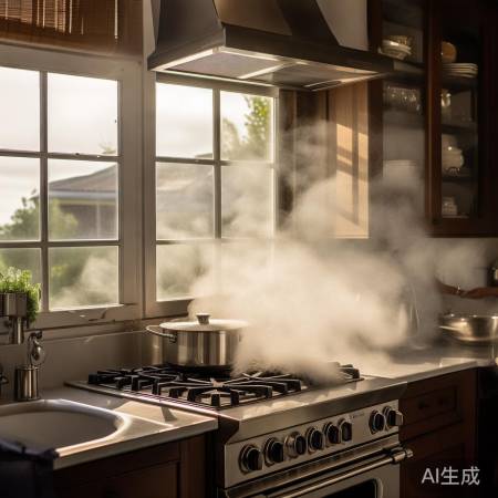 保持通风,减少油烟危害