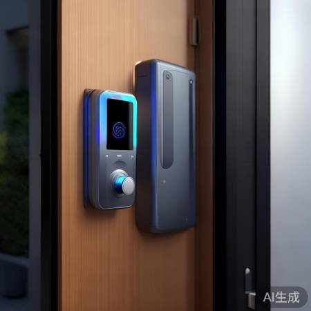 指纹锁带应急电源,安全又方便