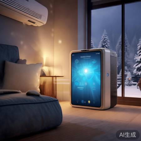 海尔空气能:手机控温,温暖随行