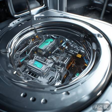 铜元素巧妙分布，洗衣机内高科技