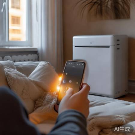 “手机控温,回家即享凉”