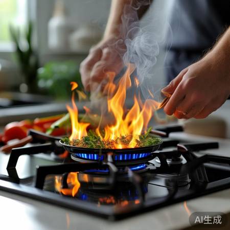 乐优燃单灶,健康无油烟