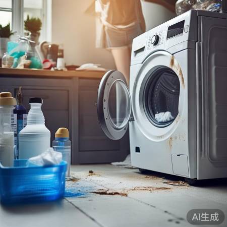 洗衣机清洗顺序+小技巧去顽渍