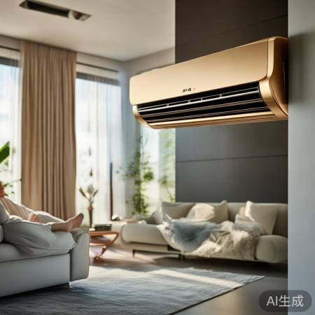 现代简约金卡空调,家居点睛之笔