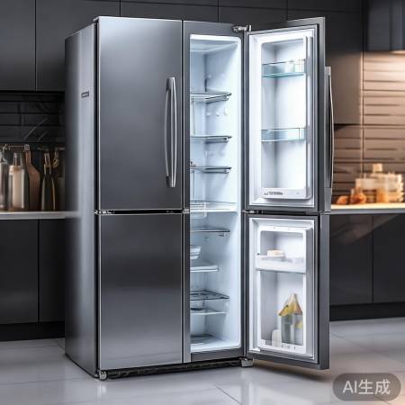 美的550升冰箱,节能优享